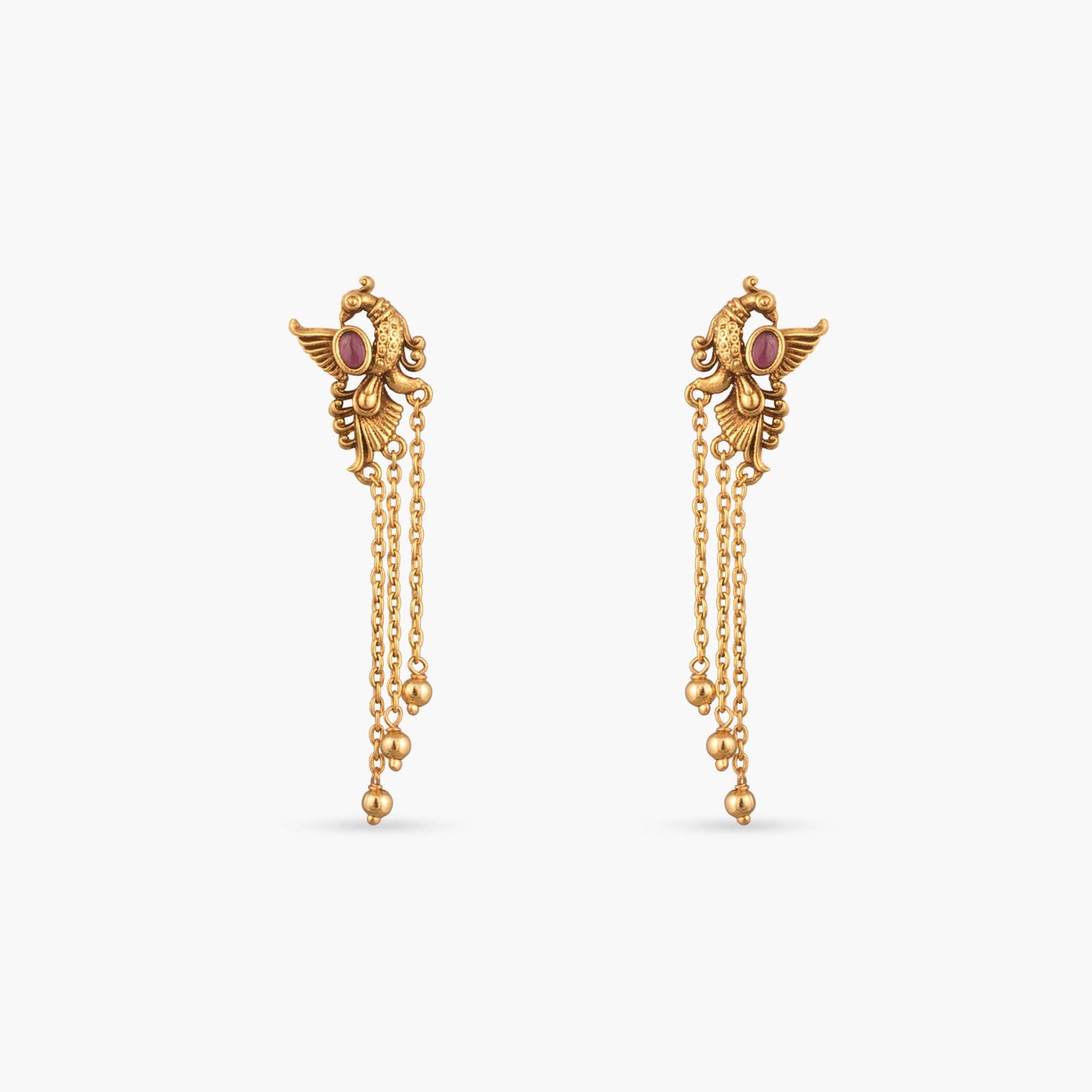 Trisha Silver Drop Earrings