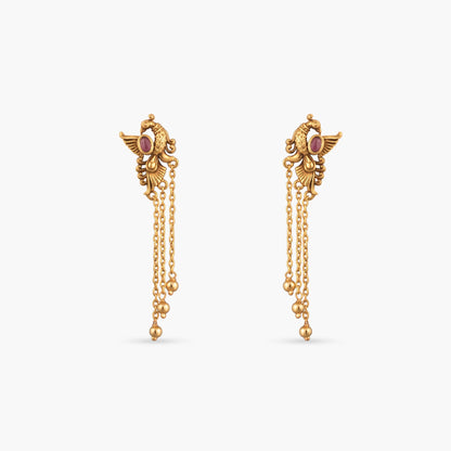 Trisha Silver Drop Earrings