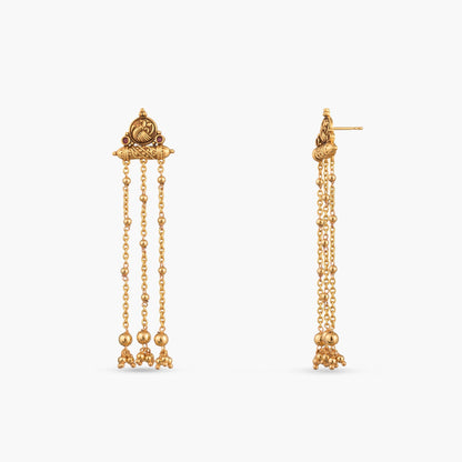Dhriti Silver Drop Earrings