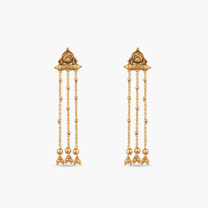 Dhriti Silver Drop Earrings