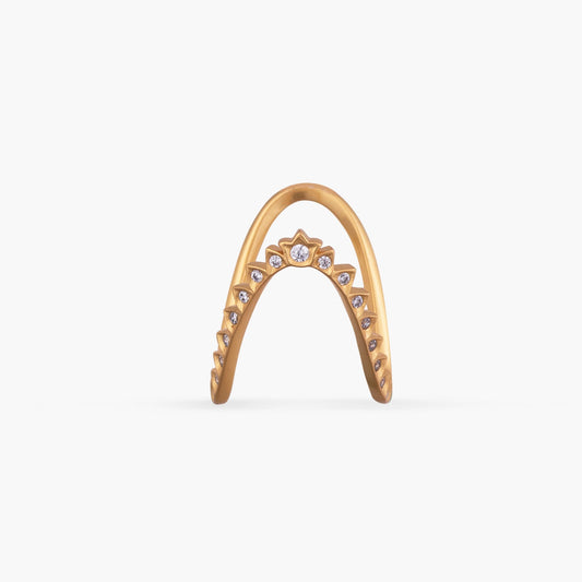 Mila CZ Silver Vanki Ring
