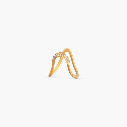 Vira CZ Silver Vanki Ring