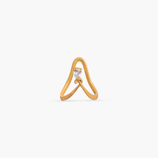 Elin CZ Silver Vanki Ring
