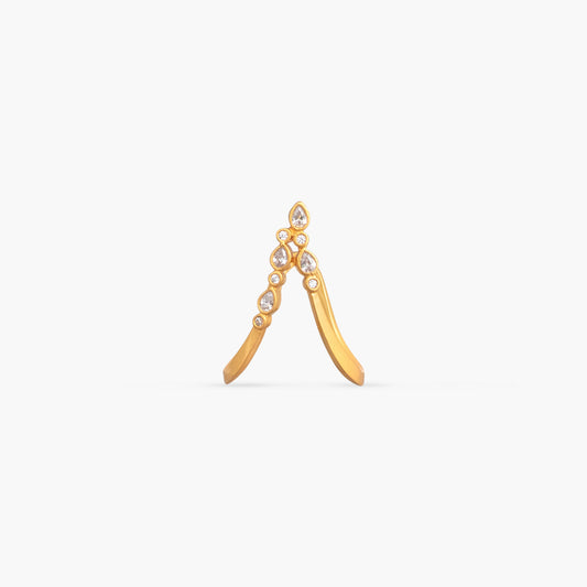Rhea CZ Silver Vanki Ring
