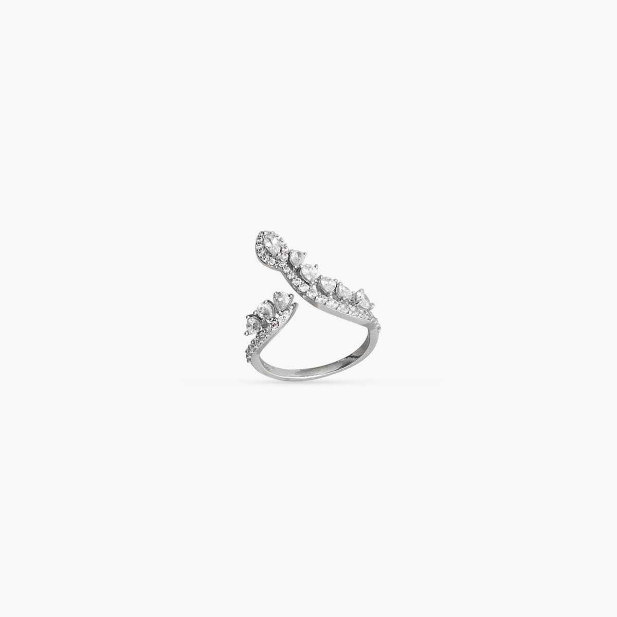 Zoya CZ Silver Ring