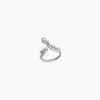 Zoya CZ Silver Ring