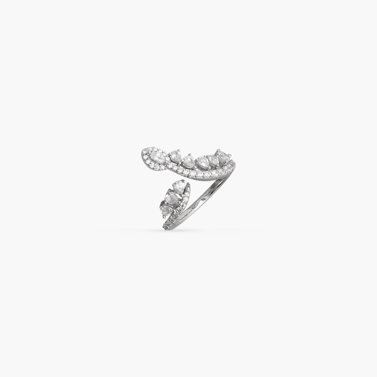 Zoya CZ Silver Ring