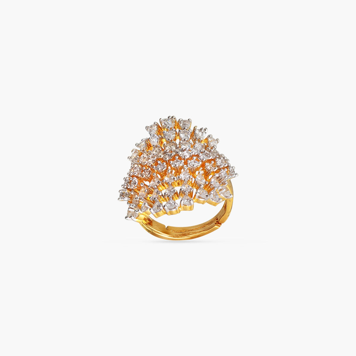 Aveline CZ Silver Ring