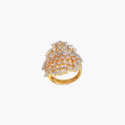Aveline CZ Silver Ring