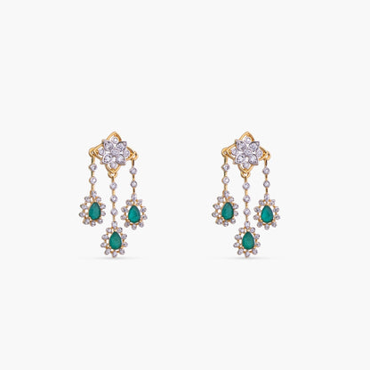 Tara CZ Silver Necklace Set
