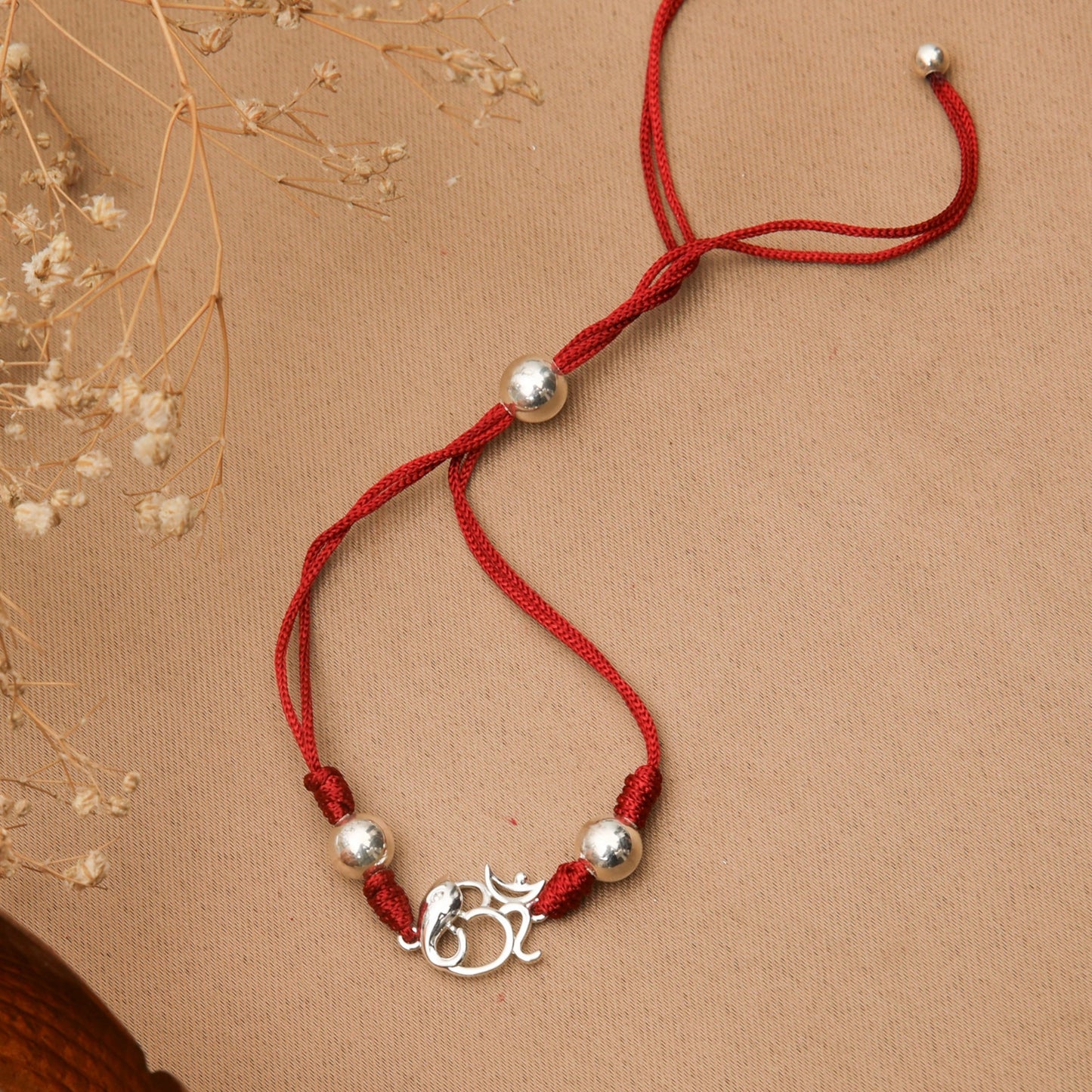 Rudrapriya Silver Rakhi