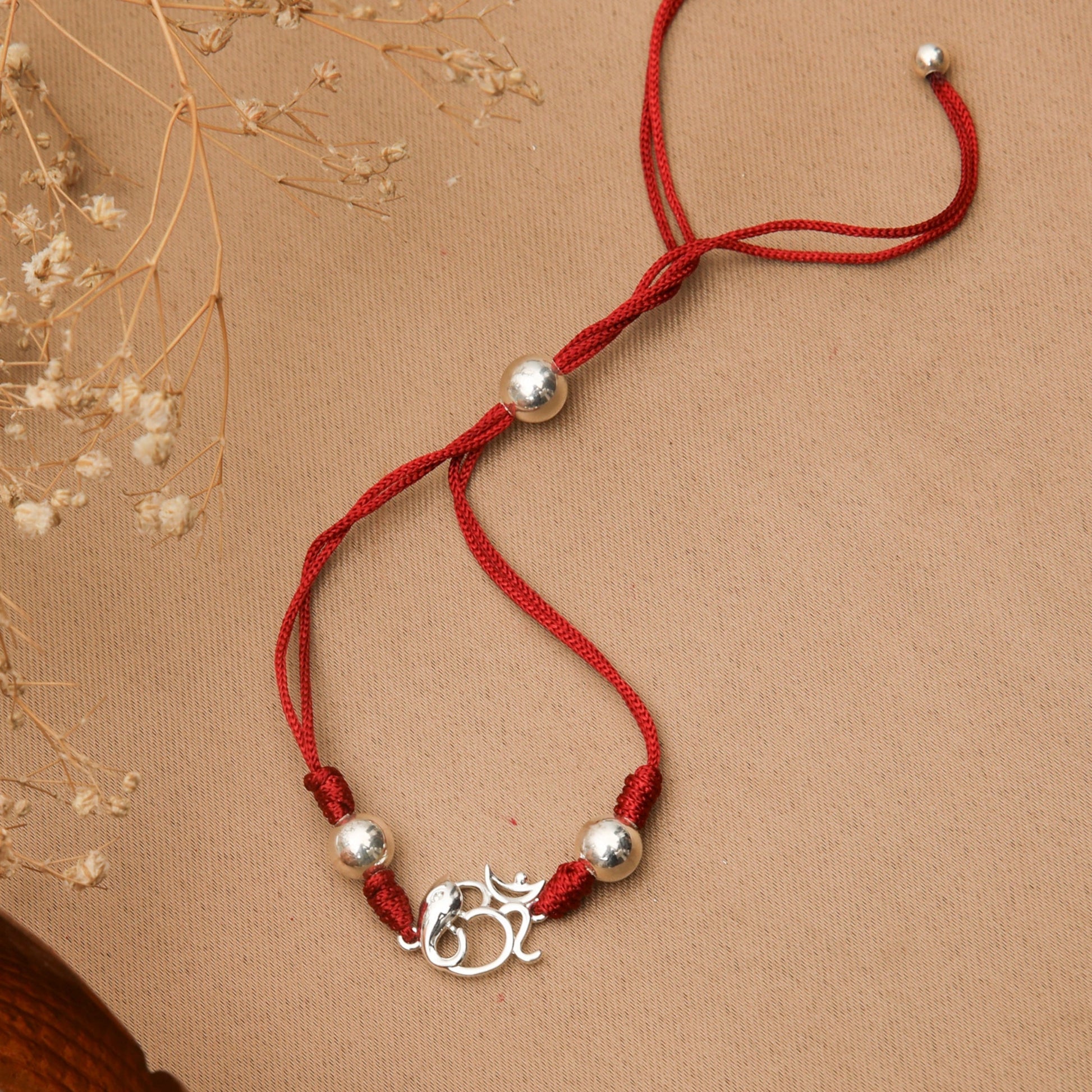Rudrapriya Silver Rakhi