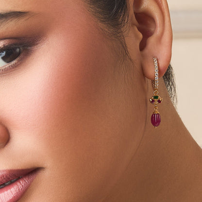 Zara Silver Hoop Earrings