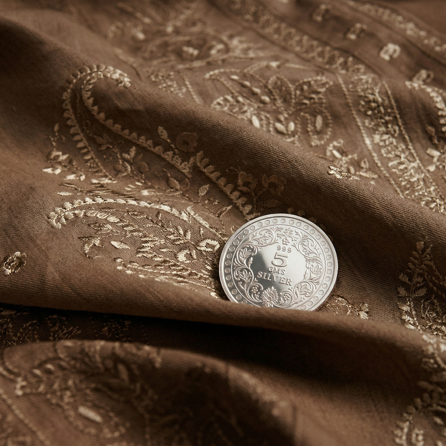 5gm 999 Silver Goddess Lakshmi Coin