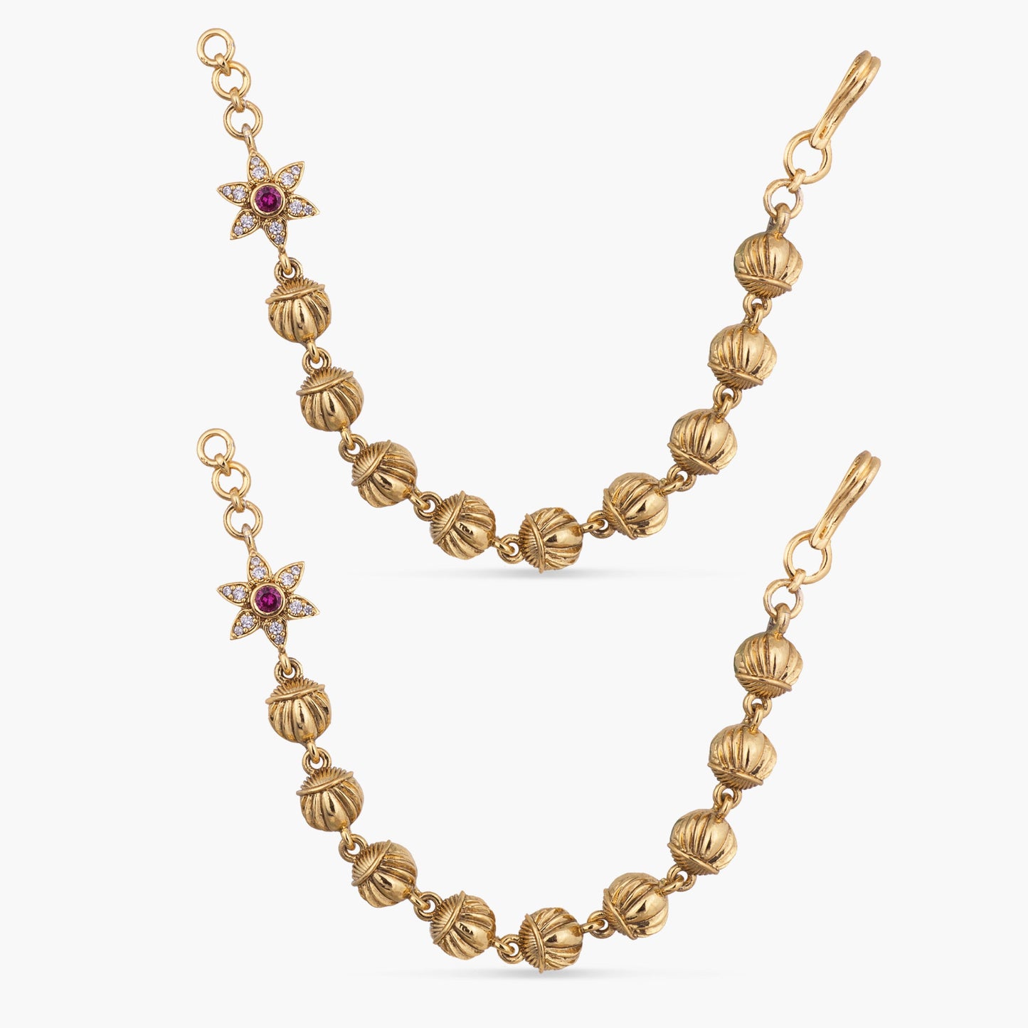 Malini Antique Silver Ear Chain