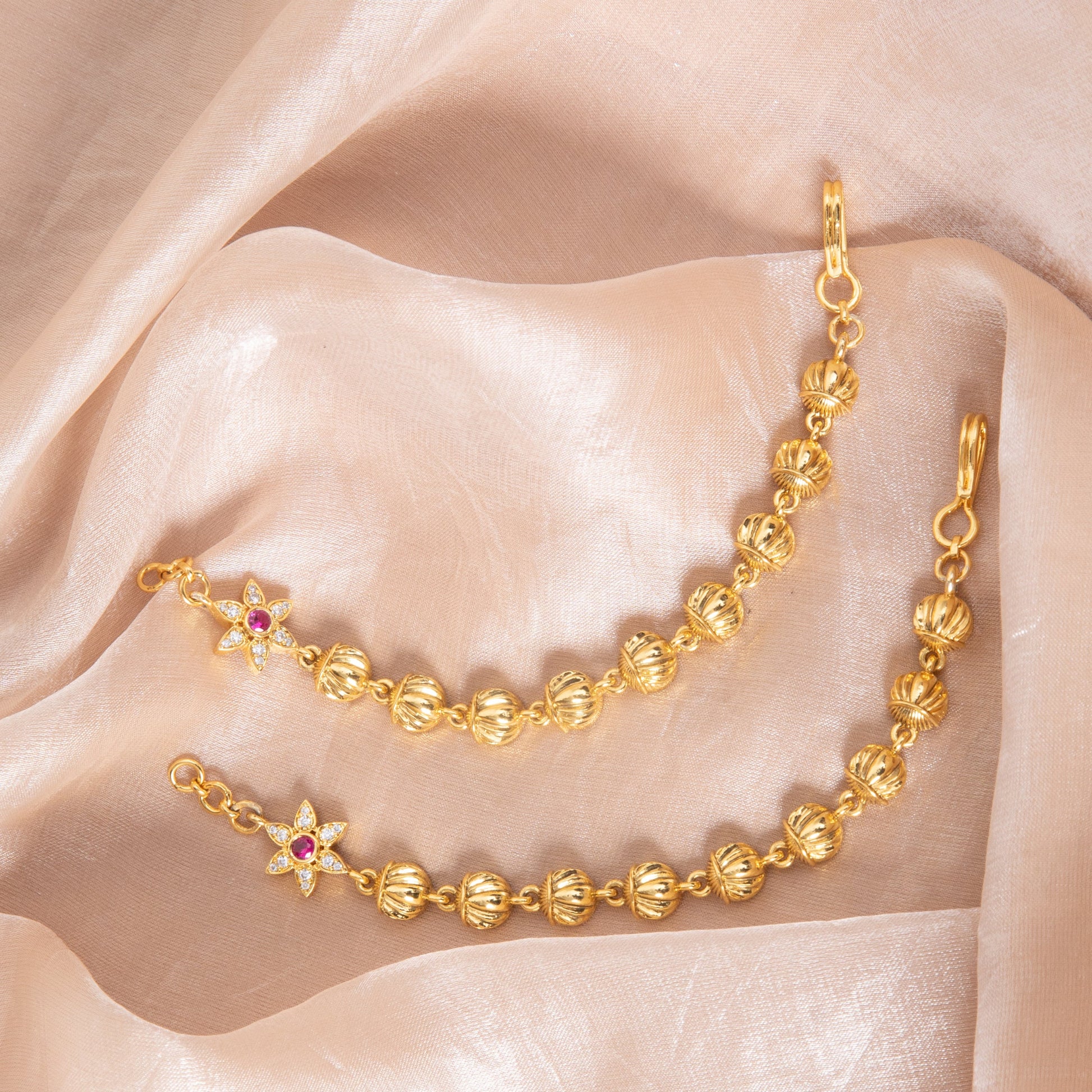 Malini Antique Silver Ear Chain