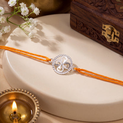 Blossom Silver Rakhi