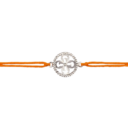 Blossom Silver Rakhi