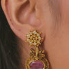Naina Antique Silver Necklace Set