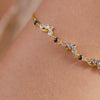 Zara CZ Silver Mangalsutra Bracelet