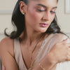 Elin Leaf Charm Silver Mangalsutra