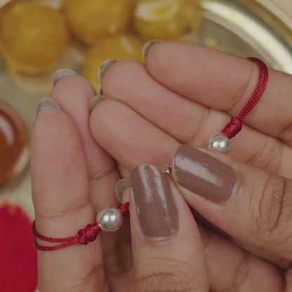 Rudrapriya Silver Rakhi