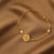 Pearl Gemini Zodiac Gold Plated Silver Chain Bracelet