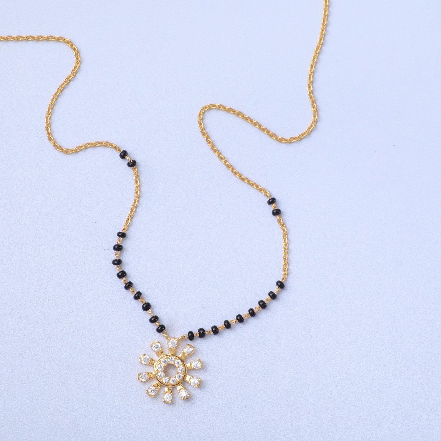 Delicate mangalsutra hot sale