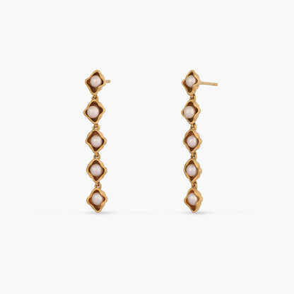 Kiva Pods Silver Drop Earrings