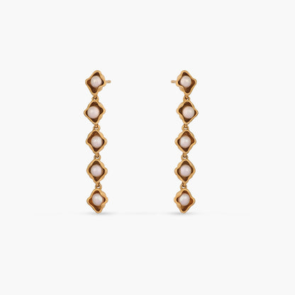 Kiva Pods Silver Drop Earrings