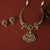 Chaya Nakshi Antique Silver Hasli Necklace Set
