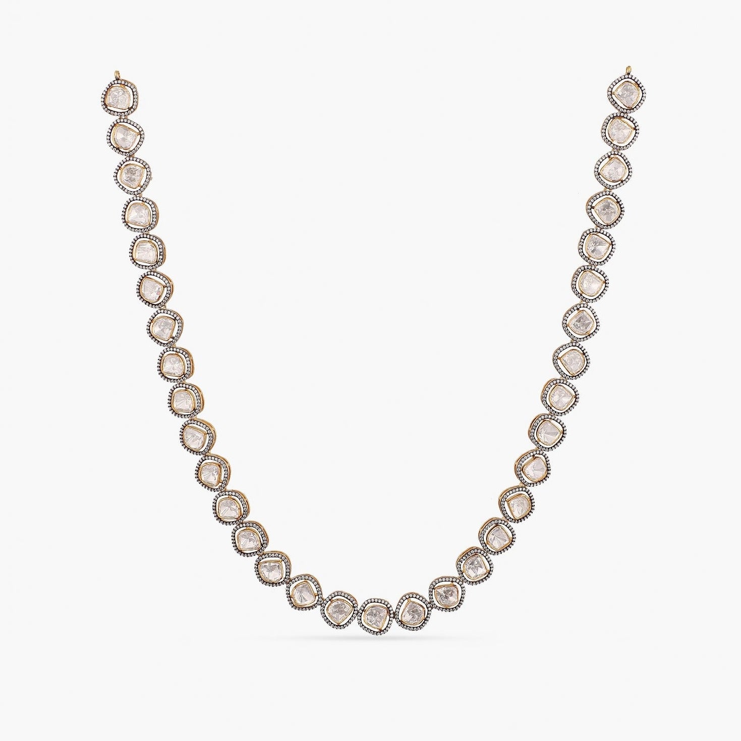 Marama CZ Moissanite Silver Necklace
