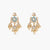 Eila Jadau Pearl Silver Earings