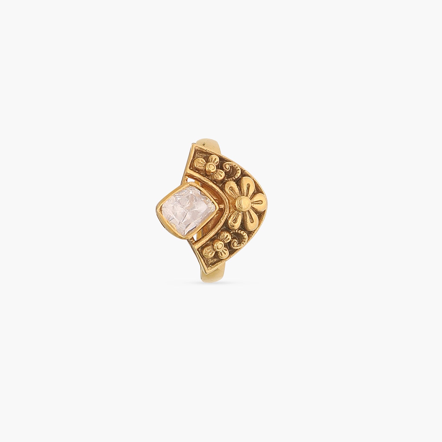 Saumya Nakshi Moissanite Finger Ring