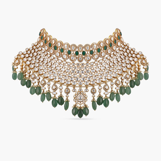 Nivriti Moissonite Silver Choker