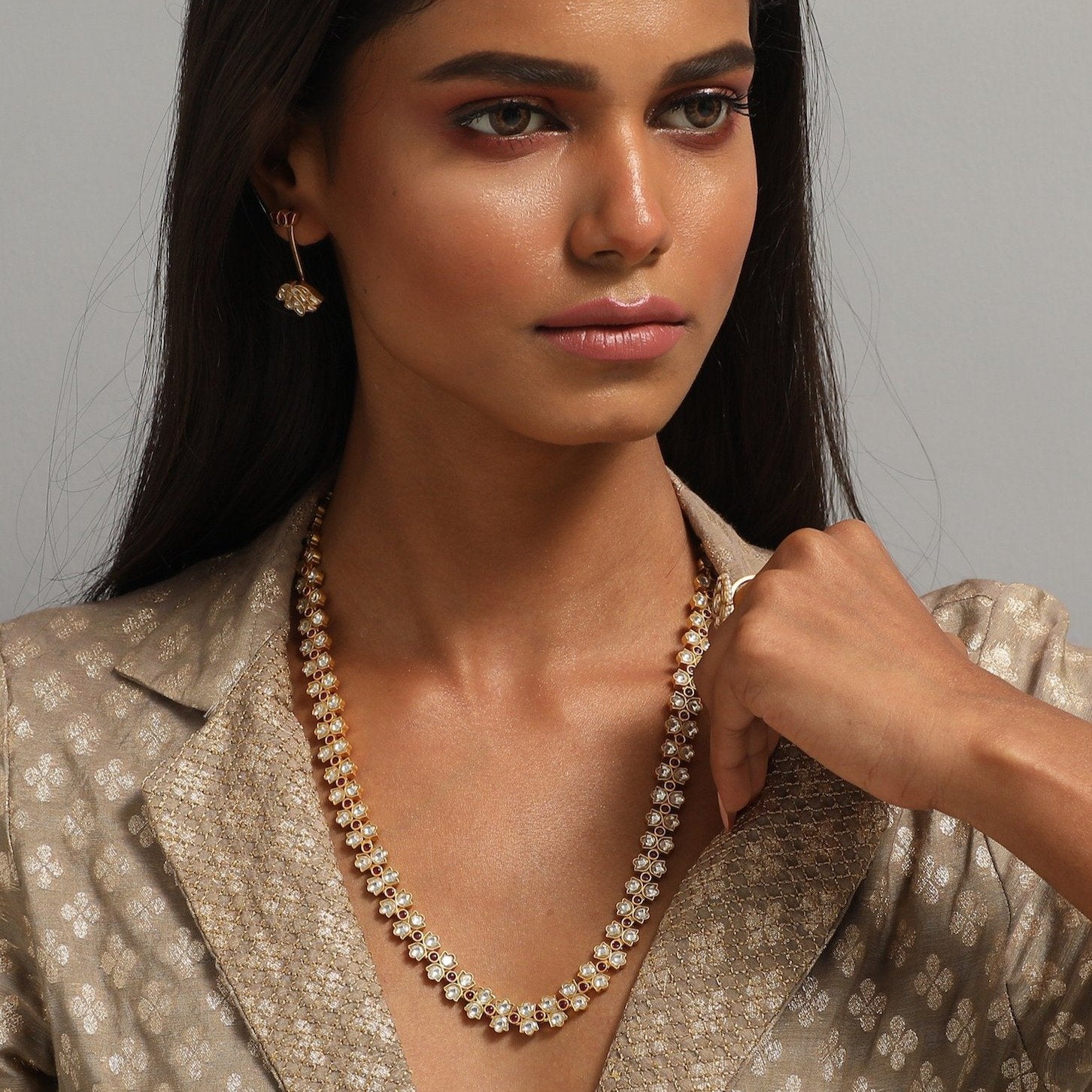 Kendra Scott Dira Stone Gold Plated Crystal Short Pendant Necklace |  Dillard's