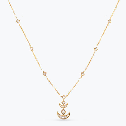 Chandana Gold plated Silver Necklace