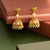 Nalini Moissanite Silver Jhumki Earrings