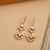 Fagun Moissanite Silver Stud Earrings