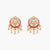 Chandni Enamel Silver Earrings