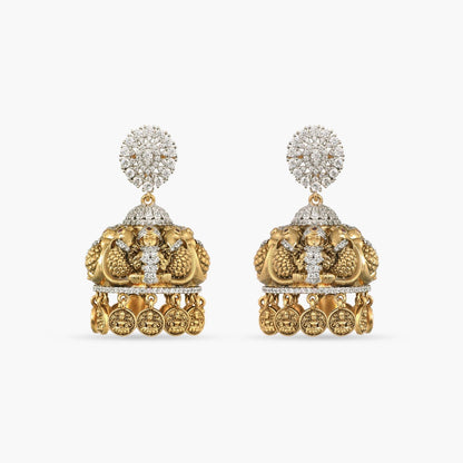 Lakshita Antique Gold Silver Neckalce Set