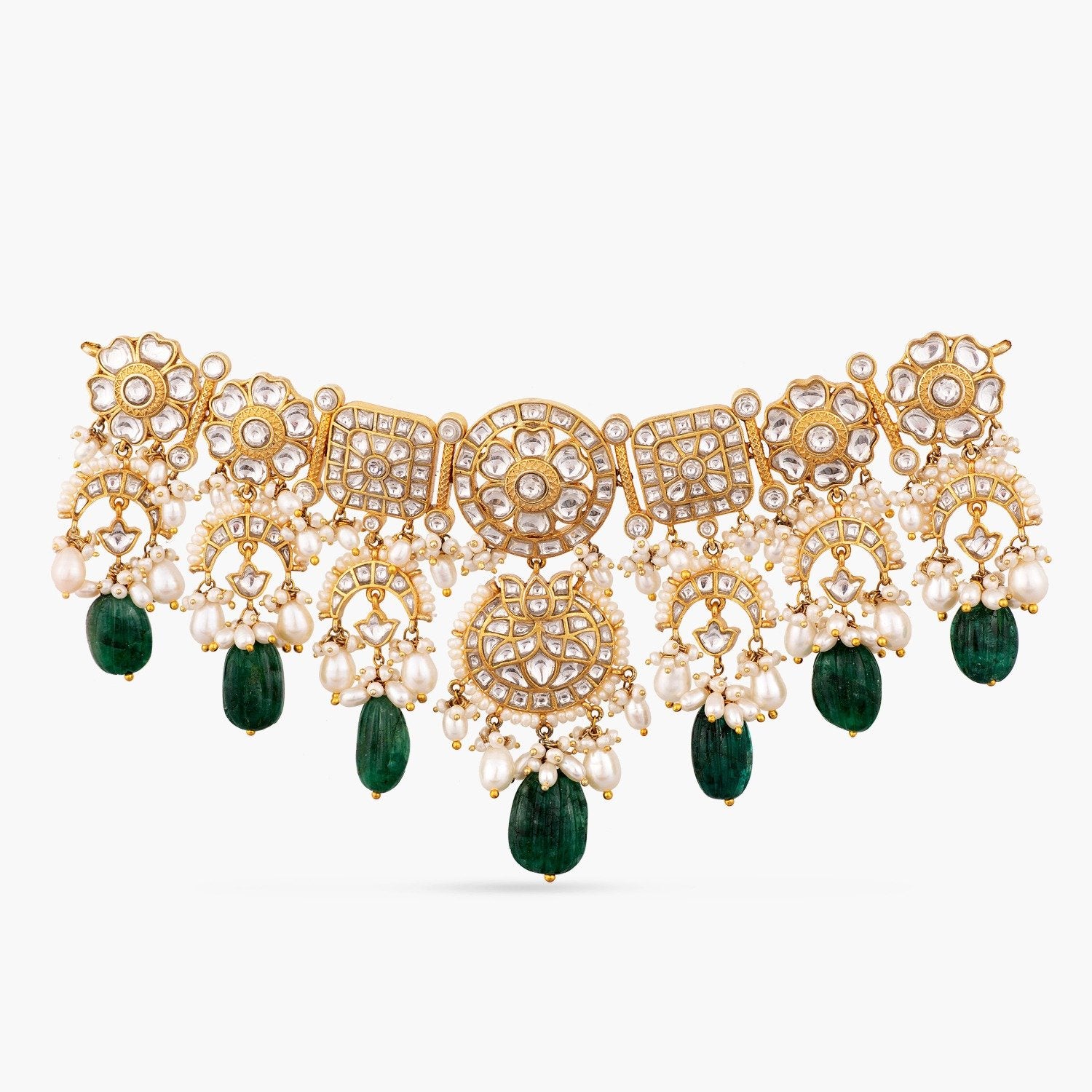 Mahisi Jadau Silver Choker