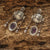 Saarang Loka Silver Drop Earrings