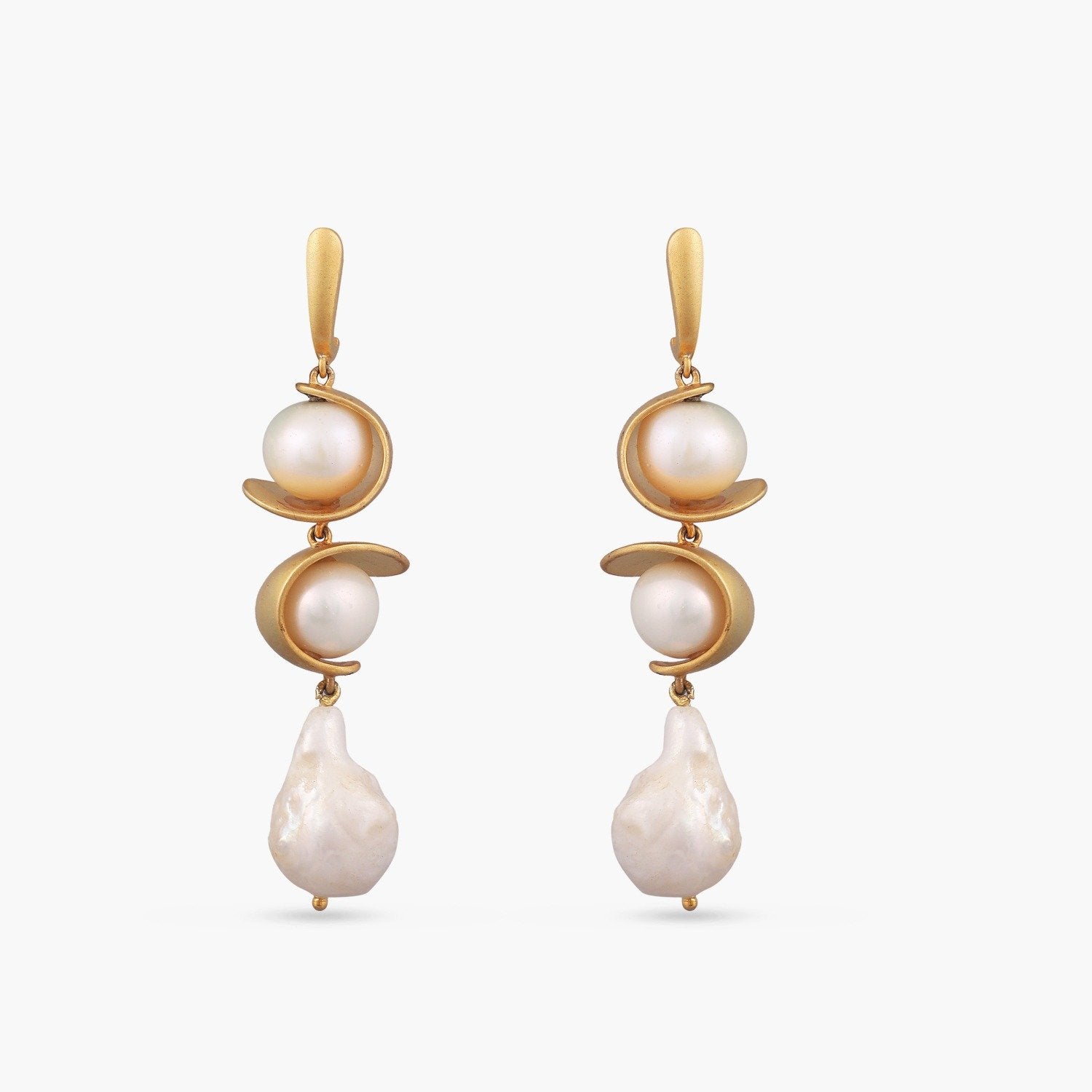 Share more than 203 baroque pearl earrings india best