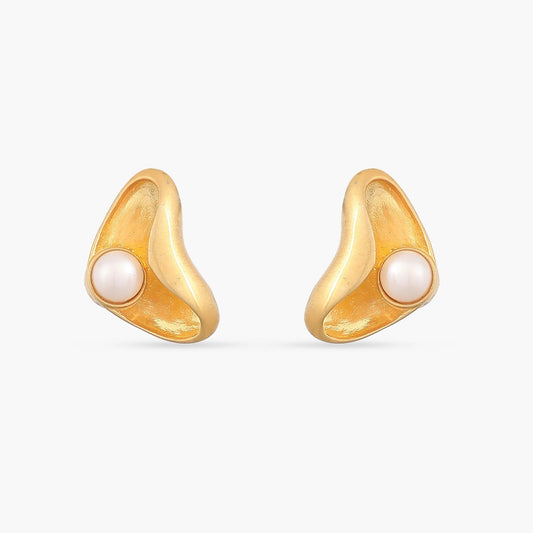 Isla Pearl Silver Studs 