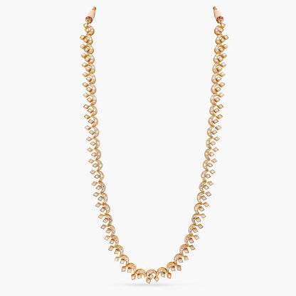 Tara Jadau Silver Long Necklace